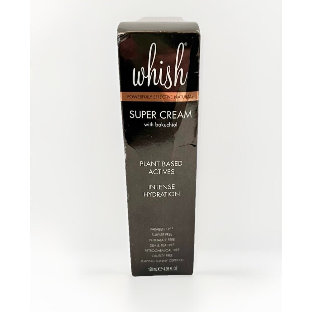 Whish Super Cream with Bakuchol Intense Hydration 4.06 oz NEW